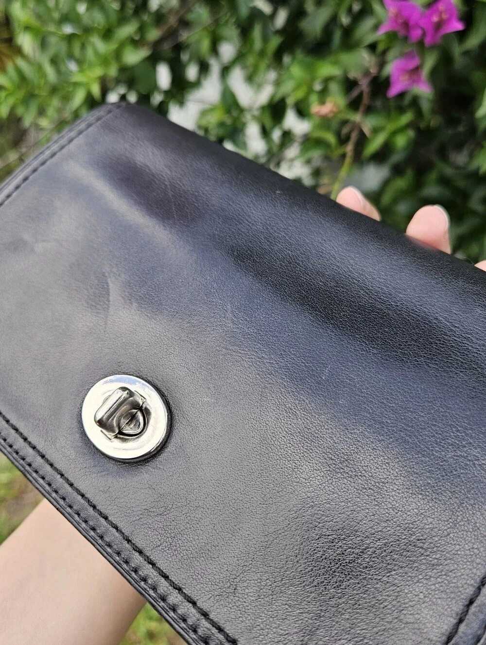 Authentic Coach Legacy Leather Flap Crossbody – Style 19914